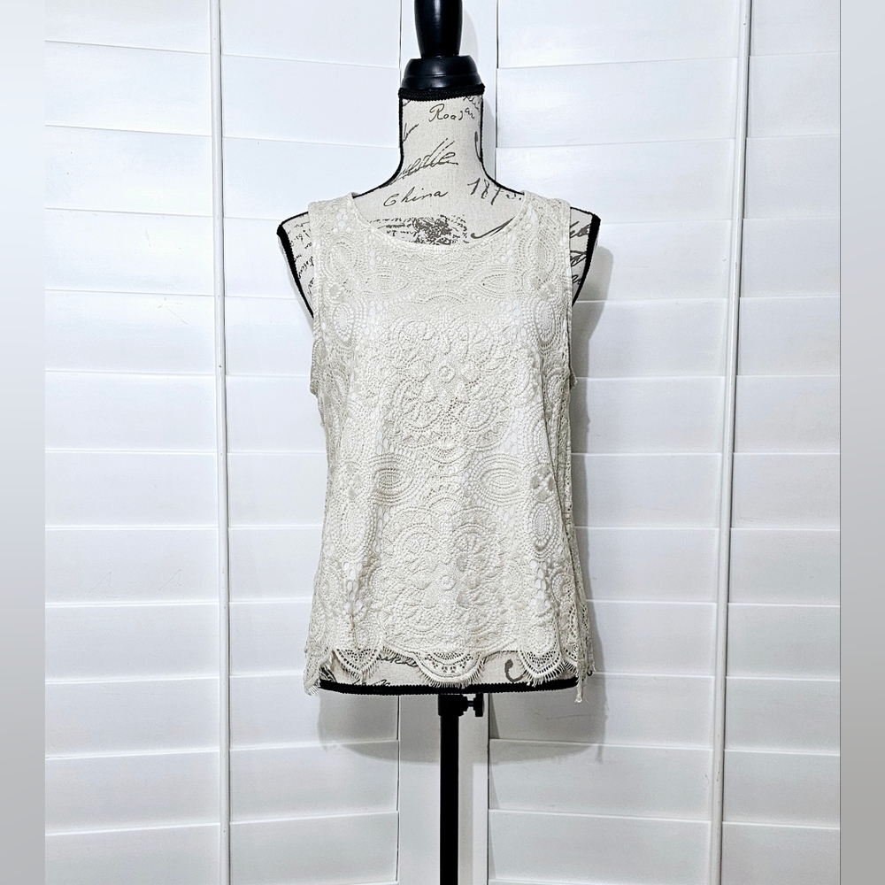 THREE PINK HEARTS LACE TOP